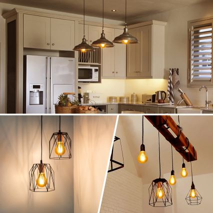 LED glödlampa A60 E27/4W/230V 2200K - Aigostar