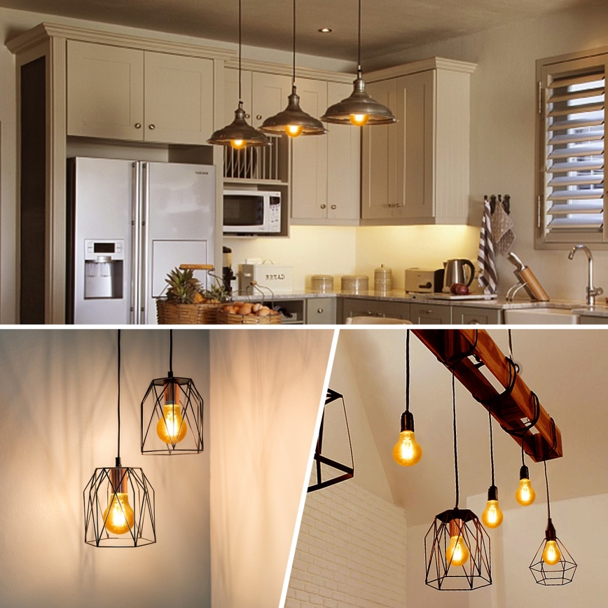 LED glödlampa A60 E27/4W/230V 2200K - Aigostar