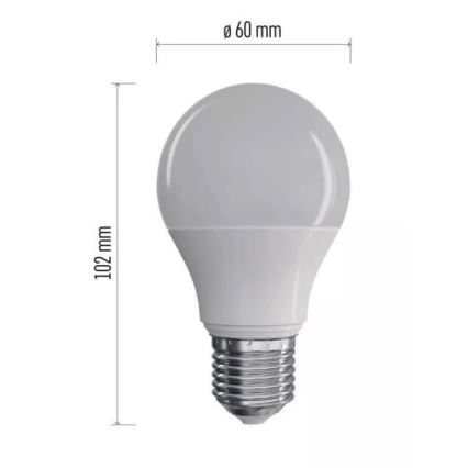 LED Glödlampa A60 E27/7,2W/230V 2700K CRI 94 Ra