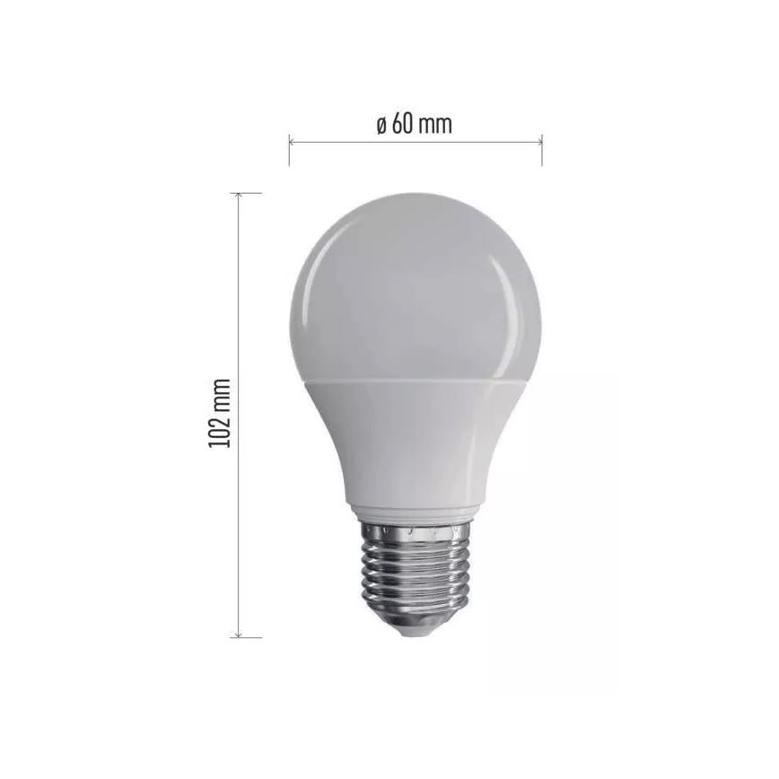 LED Glödlampa A60 E27/7,2W/230V 2700K CRI 94 Ra