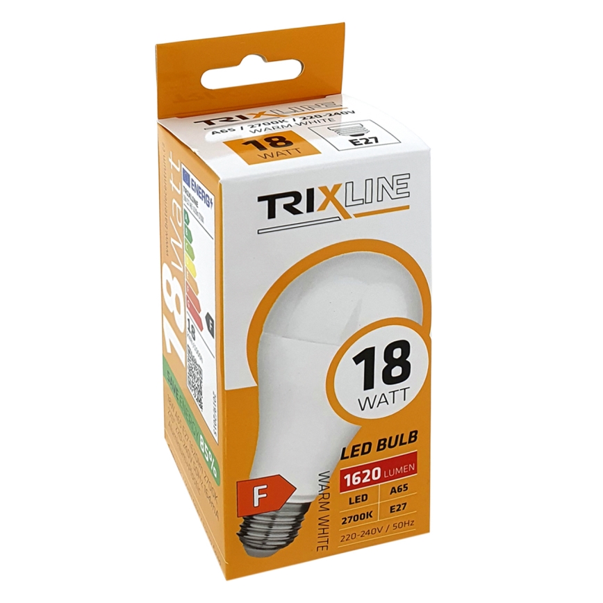 LED glödlampa A65 E27/18W/230V 2700K