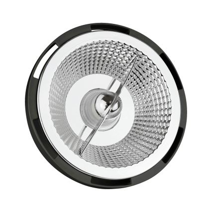 LED glödlampa AR111 GU10/12W/230V 4000K 15° svart