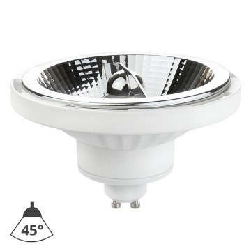 LED glödlampa AR111 GU10/12W/230V 6000K 45° vit