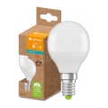 LED Glödlampa av återvunnen plast P45 E14/4,9W/230V 2700K - Ledvance