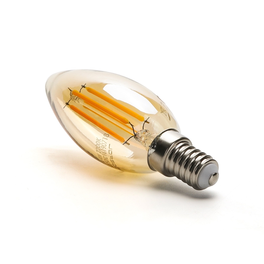 LED glödlampa C35 E14/4W/230V 2200K - Aigostar