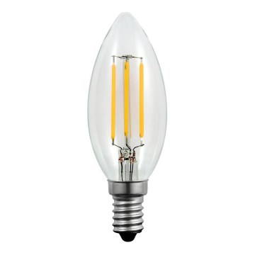 LED glödlampa C37 E14/4W/230V 3000K