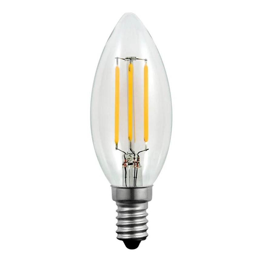 LED glödlampa C37 E14/4W/230V 3000K