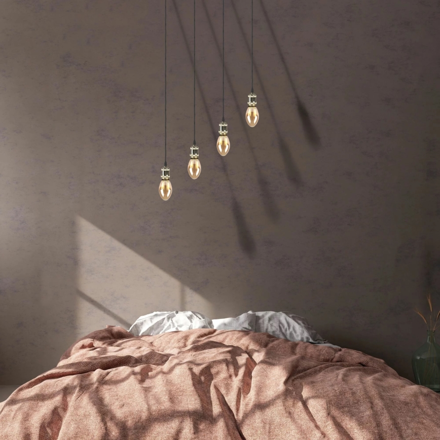 LED Glödlampa  DECO VINTAGE B75 E27/4W/230V 1800K