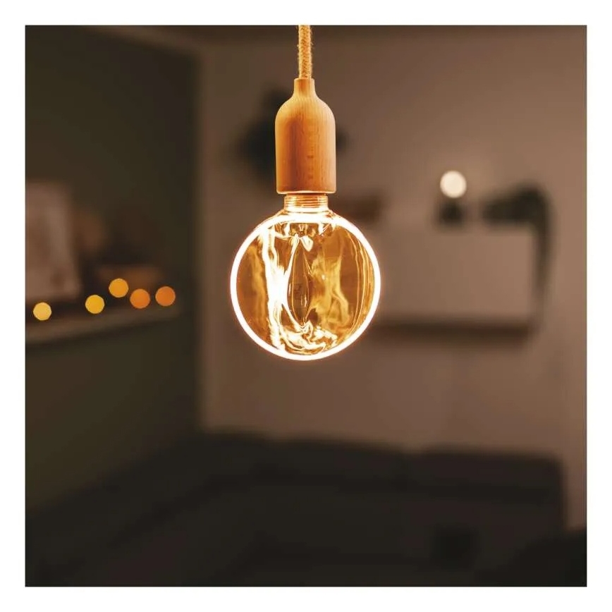 LED-glödlampa DECO VINTAGE G130OA E27/4W/230V 1800K