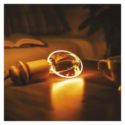 LED-glödlampa DECO VINTAGE G130OA E27/4W/230V 1800K