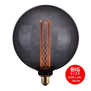 LED Glödlampa  DECO VINTAGE G200 E27/4W/230V 1800K