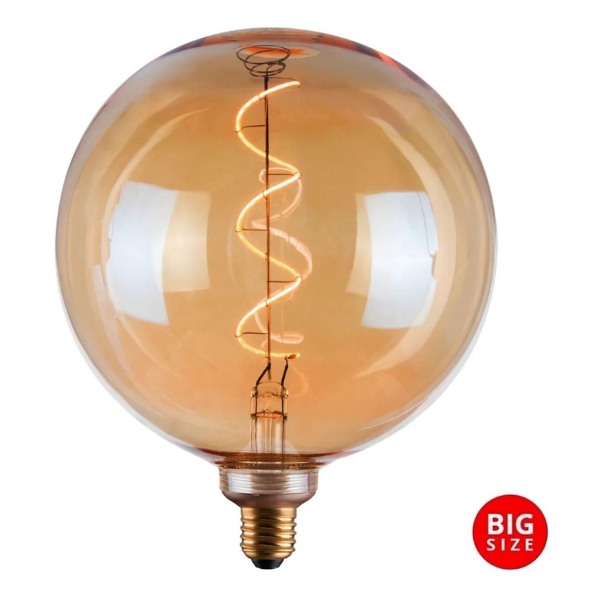 LED glödlampa DECO VINTAGE G200 E27/4W/230V 1800K