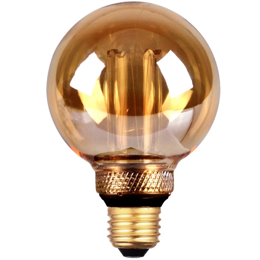 LED Glödlampa  DECO VINTAGE G80 E27/4W/230V 1800K
