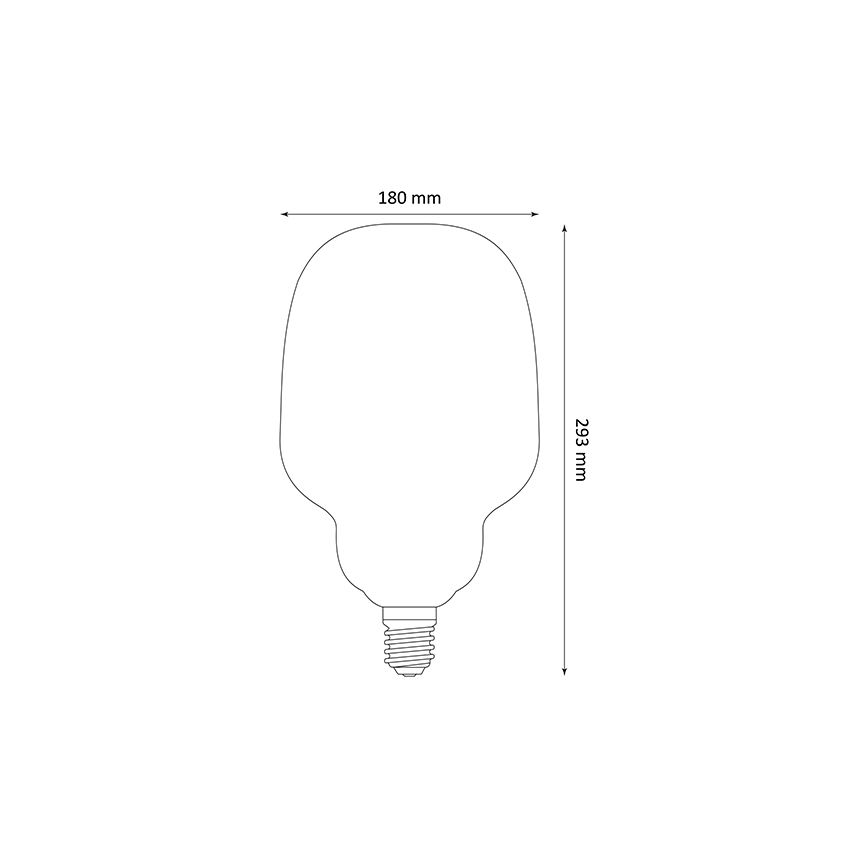 LED glödlampa DECO VINTAGE S180 E27/4W/230V 1800K