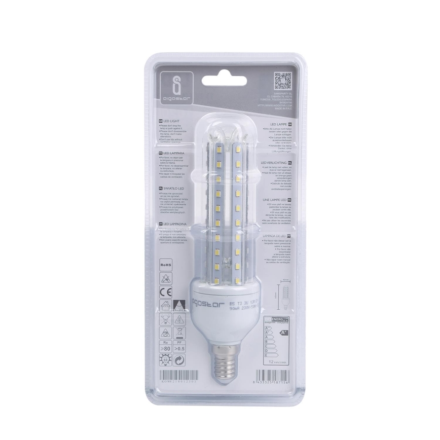 LED Glödlampa E14/12W/230V 6400K - Aigostar
