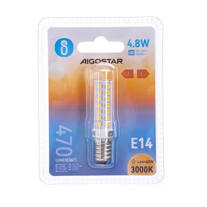 LED glödlampa E14/4,8W/230V 3000K - Aigostar