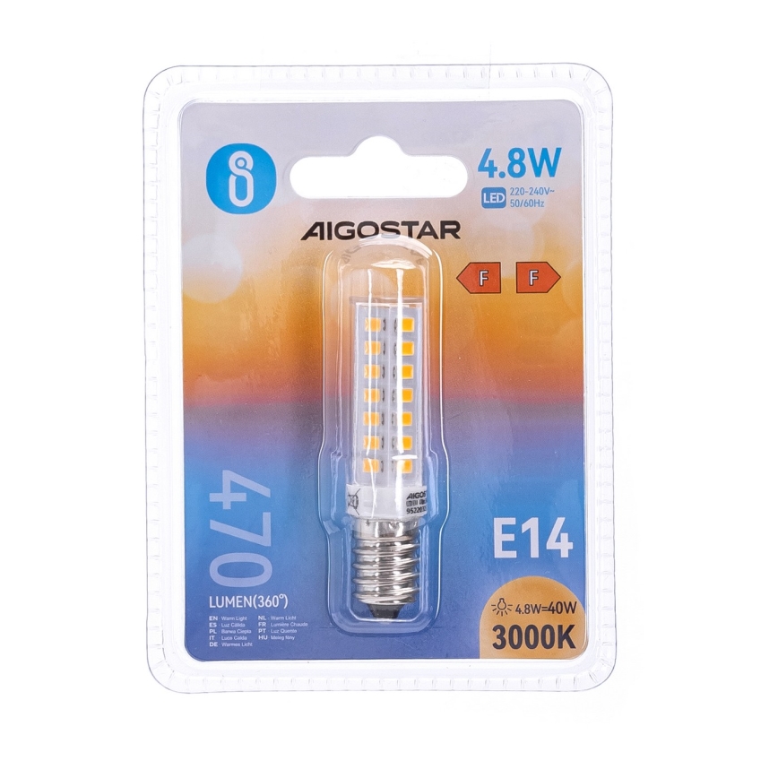 LED glödlampa E14/4,8W/230V 3000K - Aigostar