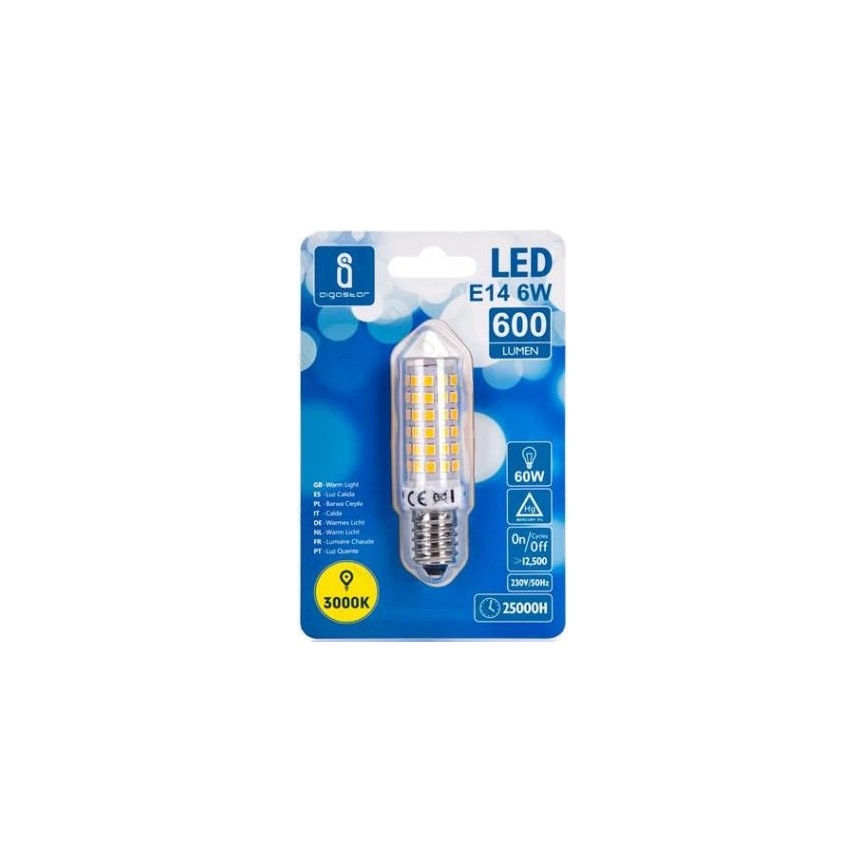 LED glödlampa E14/6W/230V 3000K - Aigostar
