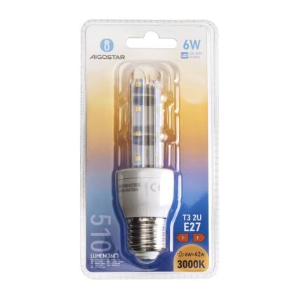 LED glödlampa E27/6W/230V 3000K - Aigostar