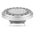 LED glödlampa ECOLINE AR111 G53/12W/12V 3000K 30° silver - Brilagi