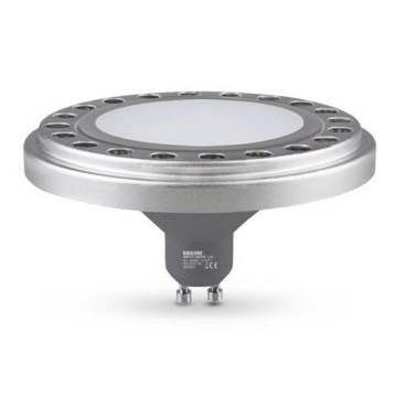LED glödlampa ECOLINE AR111 GU10/12W/230V 3000K 120° silver - Brilagi