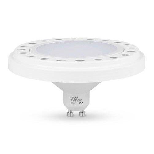 LED glödlampa ECOLINE AR111 GU10/12W/230V 3000K 120° vit - Brilagi
