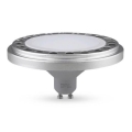 LED glödlampa ECOLINE AR111 GU10/15W/230V 3000K 120° silver - Brilagi