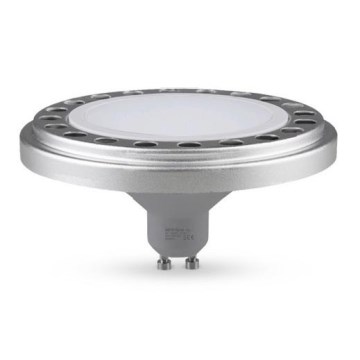 LED glödlampa ECOLINE AR111 GU10/15W/230V 3000K 120° silver - Brilagi