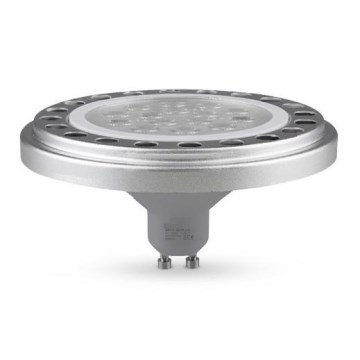 LED glödlampa ECOLINE AR111 GU10/15W/230V 3000K 30° silver - Brilagi