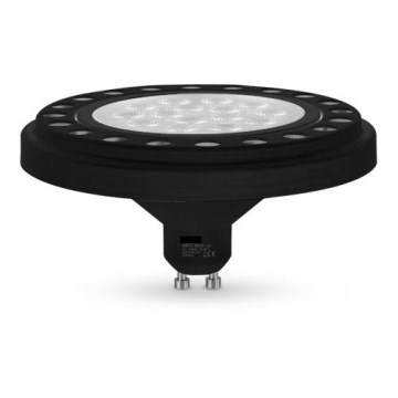 LED glödlampa ECOLINE AR111 GU10/15W/230V 3000K 30° svart - Brilagi