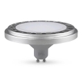 LED glödlampa ECOLINE AR111 GU10/15W/230V 4000K 120° silver - Brilagi