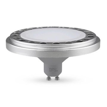 LED glödlampa ECOLINE AR111 GU10/15W/230V 4000K 120° silver - Brilagi