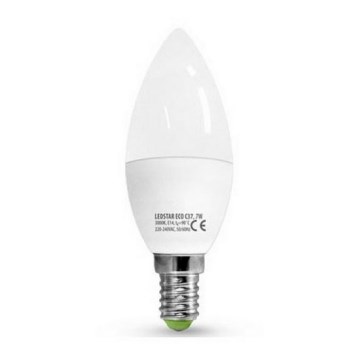 LED glödlampa ECOLINE C37 E14/7W/230V 4000K -  Brilagi