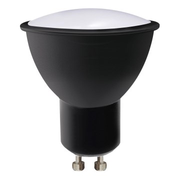 LED glödlampa ECOLINE GU10/6W/230V 4000K svart - Brilagi