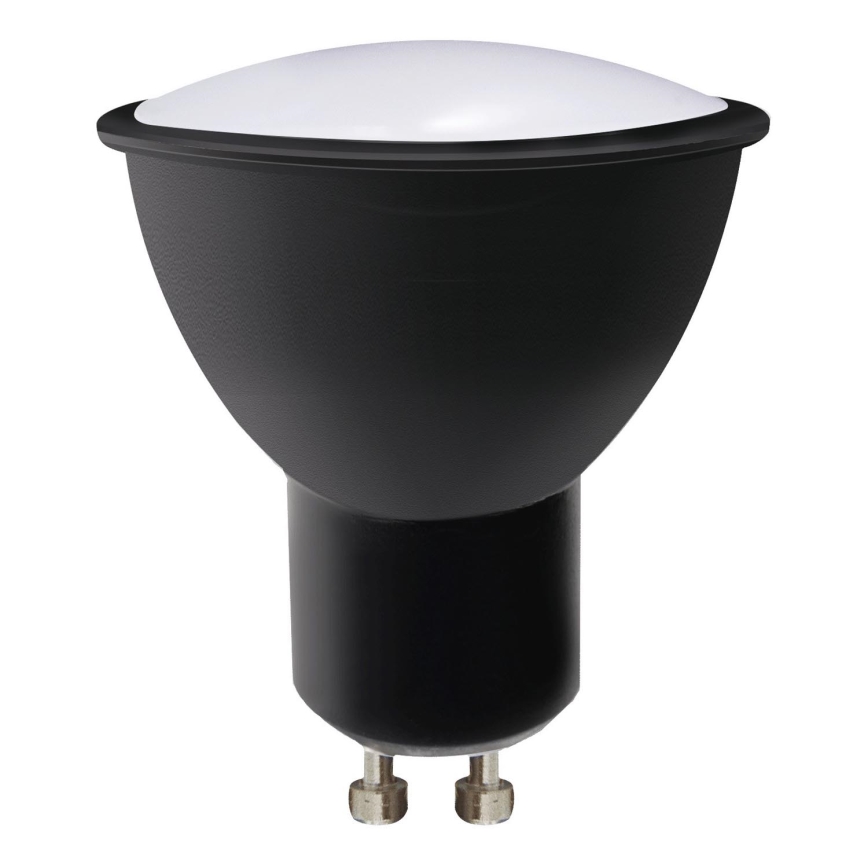 LED glödlampa ECOLINE GU10/6W/230V 4000K svart - Brilagi