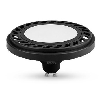 LED glödlampa ECOLINE SOFT AR111 GU10/9W/230V 3000K 120° svart - Brilagi