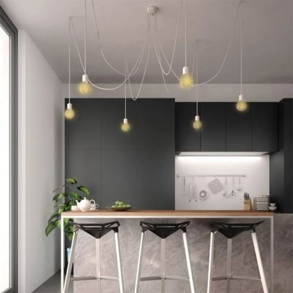 LED glödlampa WHITE FILAMENT A60 E27/13W/230V 3000K