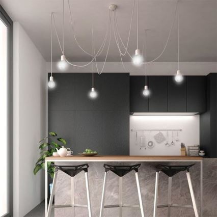 LED glödlampa WHITE FILAMENT A60 E27/13W/230V 4000K