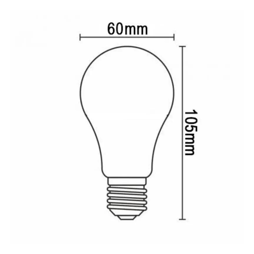 LED glödlampa WHITE FILAMENT A60 E27/13W/230V 4000K