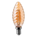 LED glödlampa FILAMENT AMBER E14/4W/230V 2200K