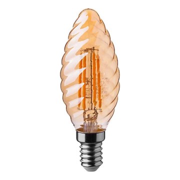 LED glödlampa FILAMENT AMBER E14/4W/230V 2200K