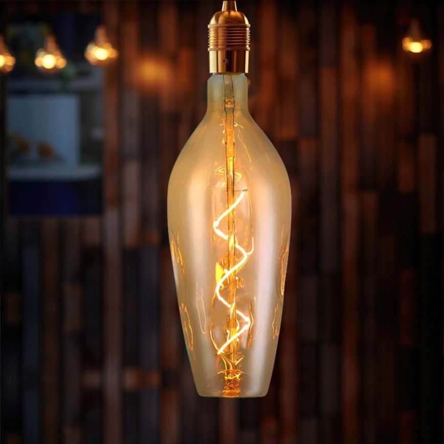 LED glödlampa FILAMENT B125 E27/4W/230V 2700K