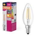 LED glödlampa FILAMENT B40 E14/4W/230V 2700K - Osram