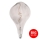 LED glödlampa FILAMENT BUMPED SMOKE ET160 E27/4W/230V 2000K