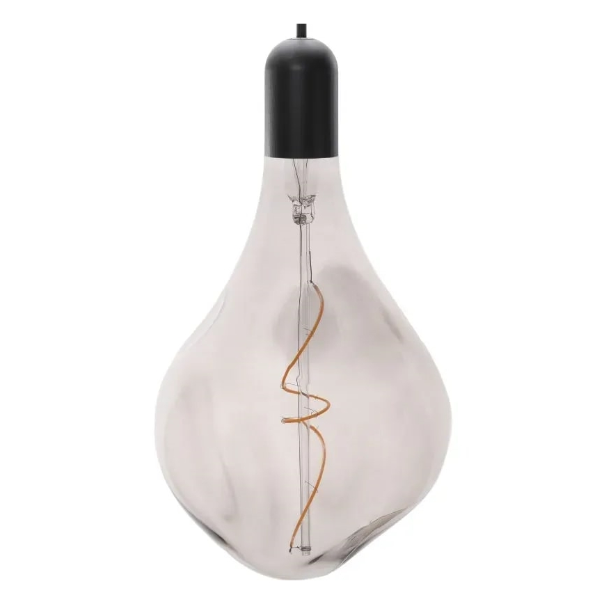 LED glödlampa FILAMENT BUMPED SMOKE ET160 E27/4W/230V 2000K