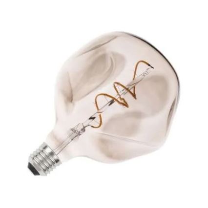 LED glödlampa FILAMENT BUMPED SMOKE G125 E27/4W/230V 2000K rökig