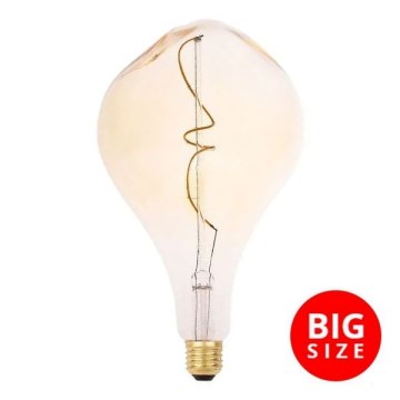 LED glödlampa FILAMENT BUMPED VINTAGE ET160 E27/4W/230V 2000K