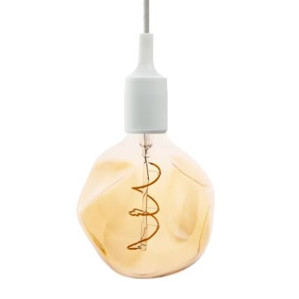LED glödlampa FILAMENT BUMPED VINTAGE G125 E27/4W/230V 2000K