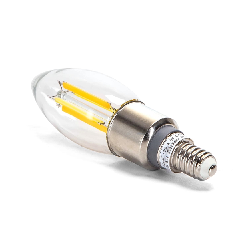 LED Ljusreglerad glödlampa FILAMENT MESH Smart C35 E14/4,5W/230V 2700-6500K - Aigostar