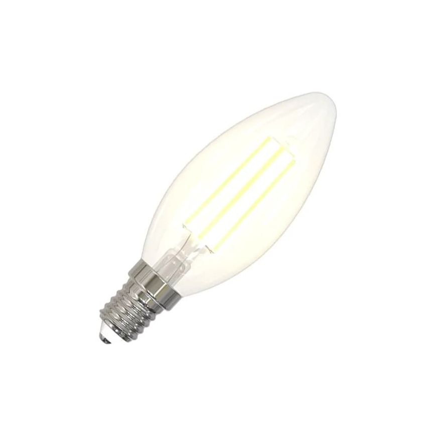 LED glödlampa WHITE FILAMENT C35 E14/4,5W/230V 3000K